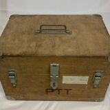 Vintage wooden loom box