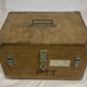 Vintage wooden loom box