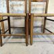 Set of four vintage chairs