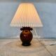 Vintage Italian Murano glass amphora-shaped table lamp, 1950s