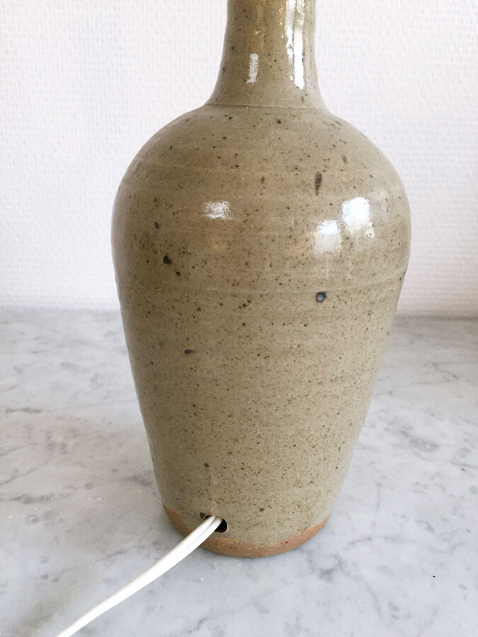 Marie Claude Bindel ceramic lamp, 1970