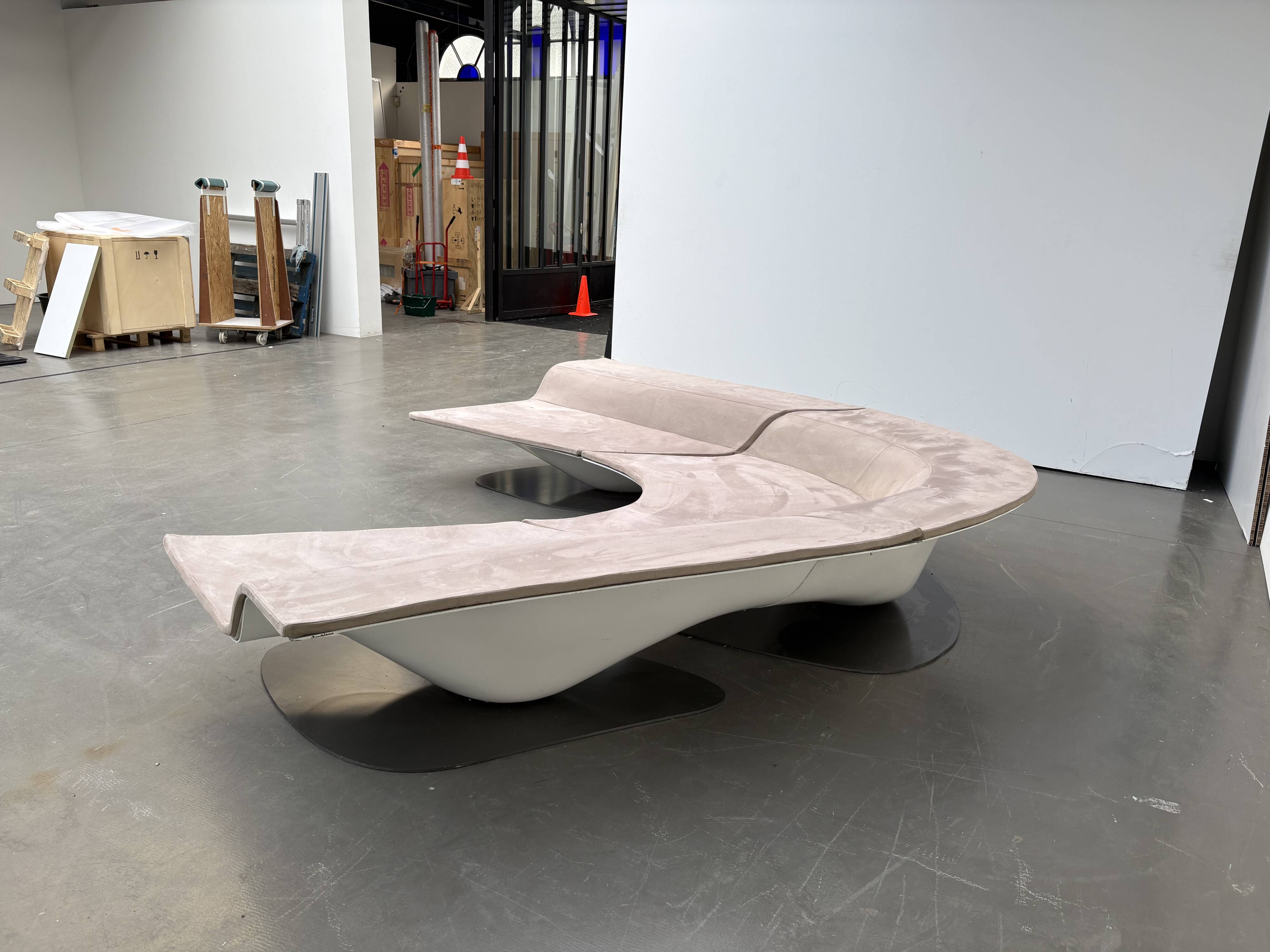 Canapé "Dish" de Danny Venlet, 2004, prototype