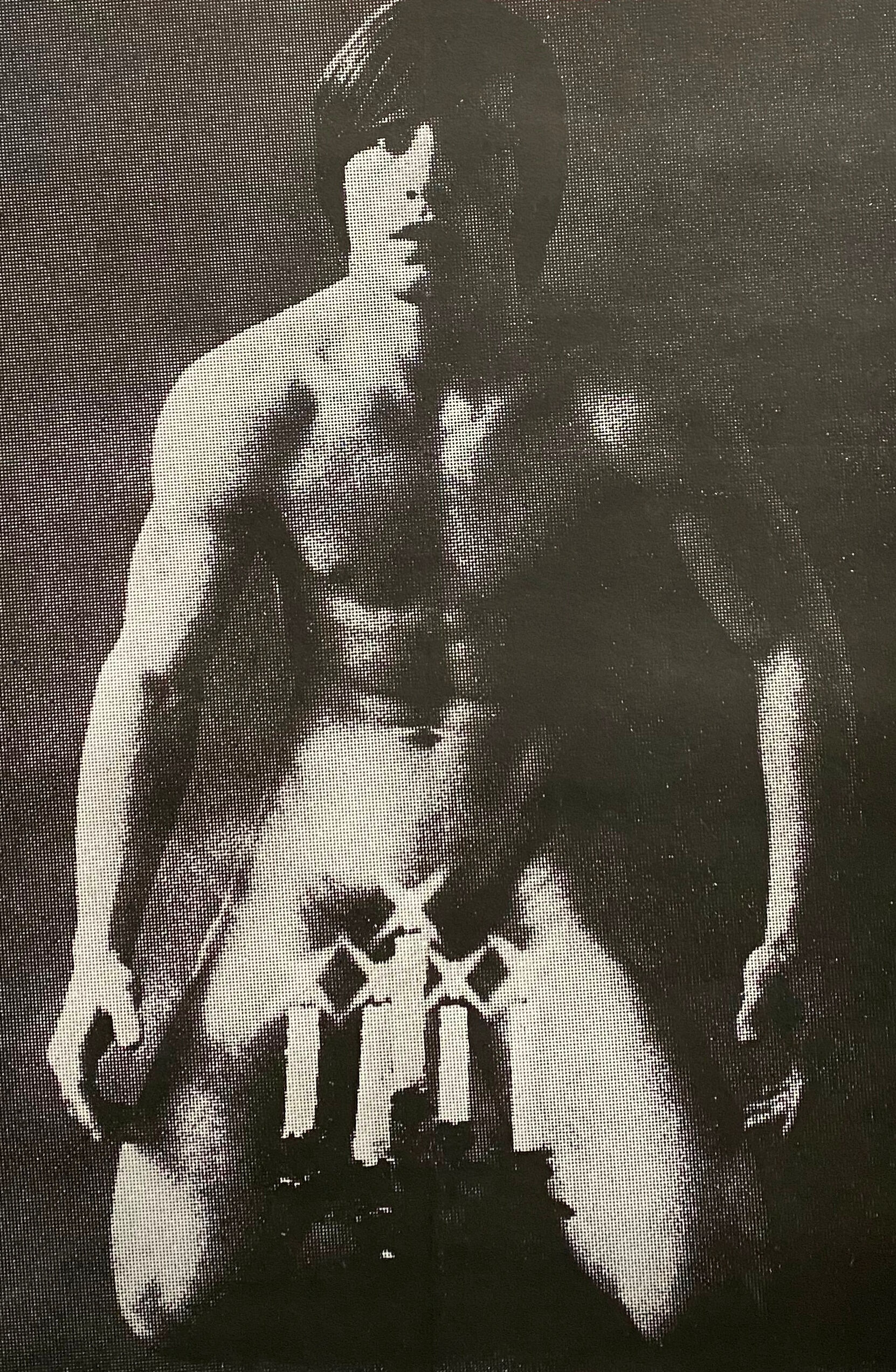 Movie poster "Flesh" Andy Warhol, Joe Dallesandro 74x117cm 1970