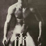 Movie poster "Flesh" Andy Warhol, Joe Dallesandro 74x117cm 1970