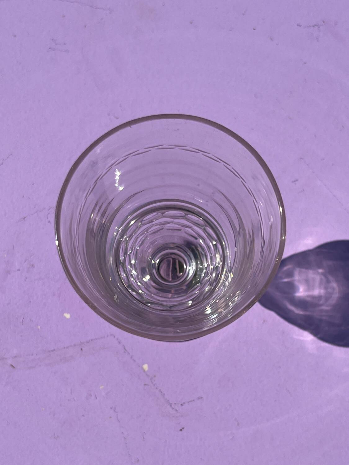 Ancien verre à absinthe verre soufflé XIXème