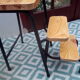 Tabouret escabeau pliable