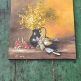 Flower reproduction canvas