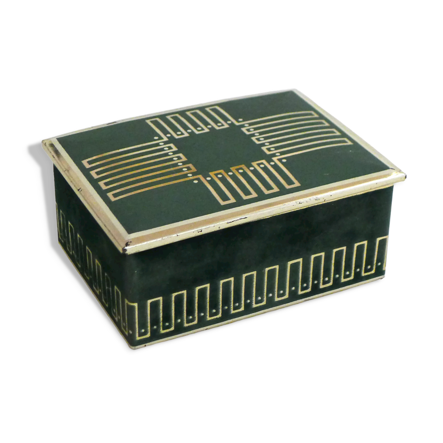 Graphic art deco box
