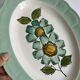 Japanese ceramic oval plate