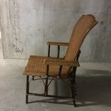 50s Wicker Lounge chair