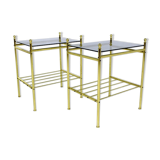 Vintage bedside table set Sweden 1970