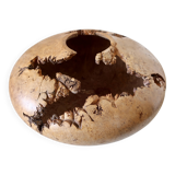 Mike Mahoney, Maple Burl Sculpture Vase, 28cm, Very Good Condition