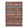 5x8 Kilim Colorful Striped Vintage Wool Kilim Rug, 160x232 Cm