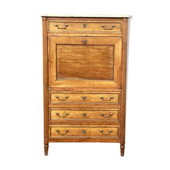 Louis XVI period secretary in 18th century cherry
