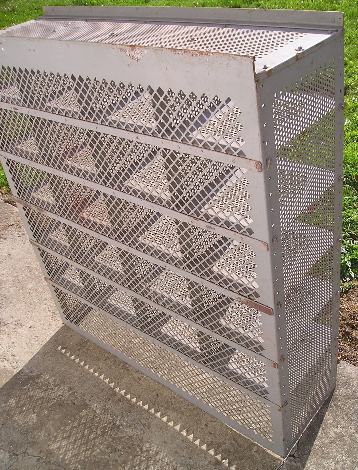 Furniture shelves of postal sorting 1974 to 20 boxes