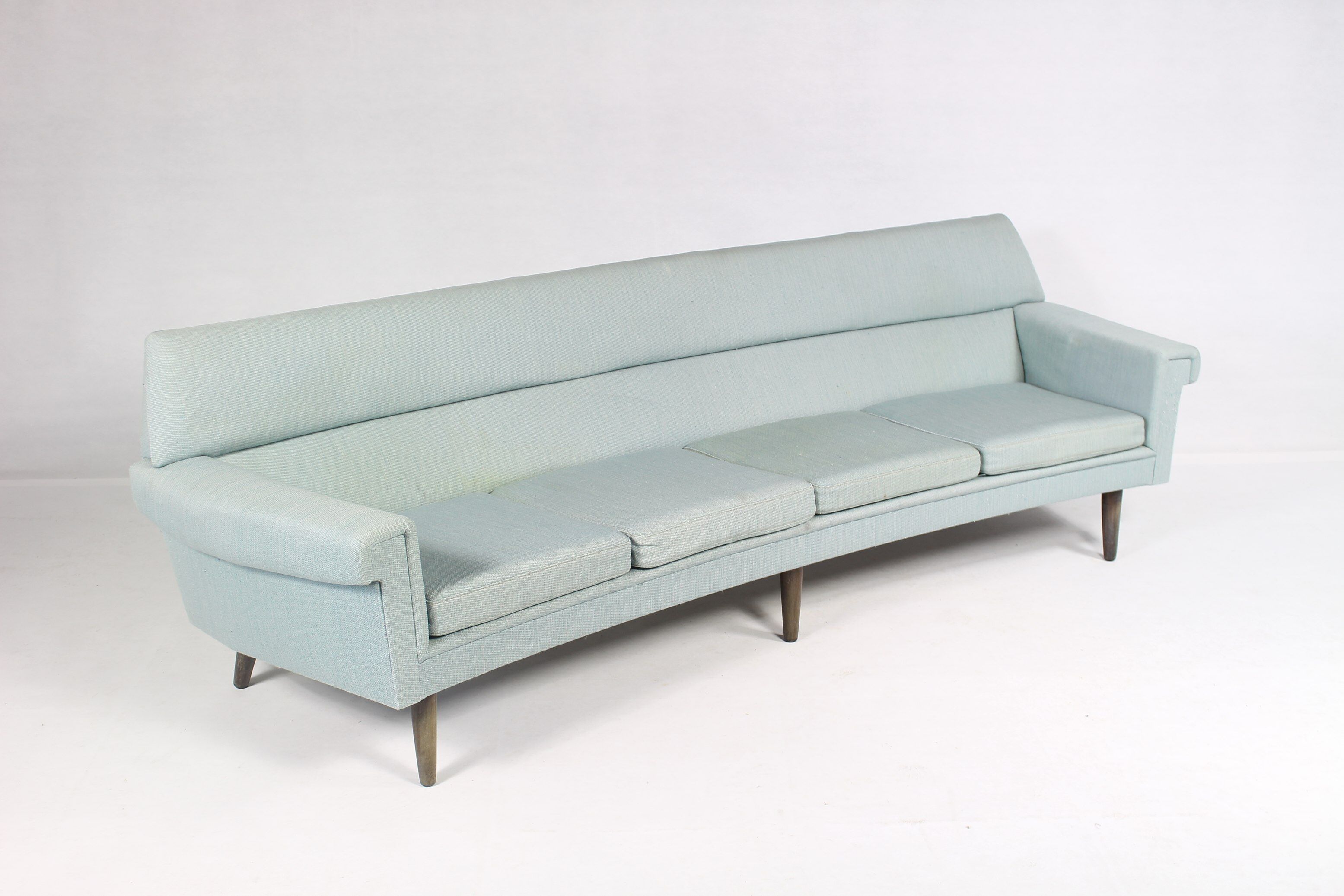 Danish Curved Banana Sofa By Kurt Østervig1960s