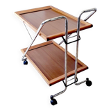 Vintage folding serving trolley from the 80s