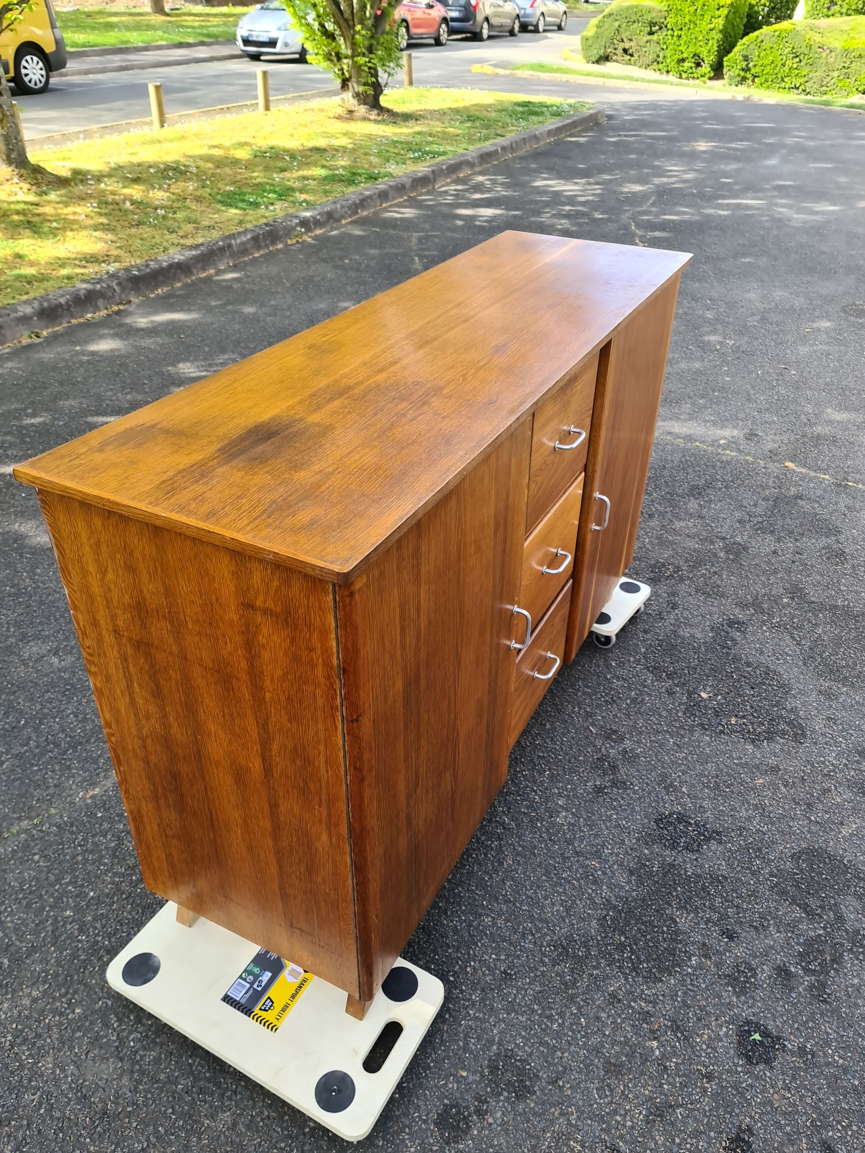 Buffet bahut vintage 1960 foot compass