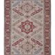 Vintage Turkish Oushak rug 175x257 cm