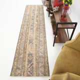 2x9 patchwork turkish runner rug