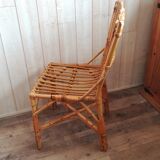Chaise en rotin