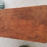 Vintage rattan coffee table