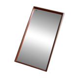Miroir mural danois en teck 1960