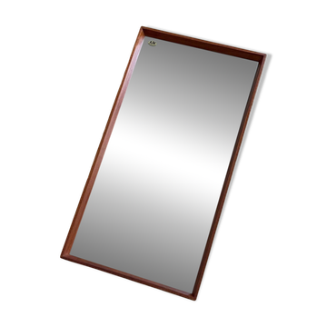 Danish Teak Wall Mirror 1960s
