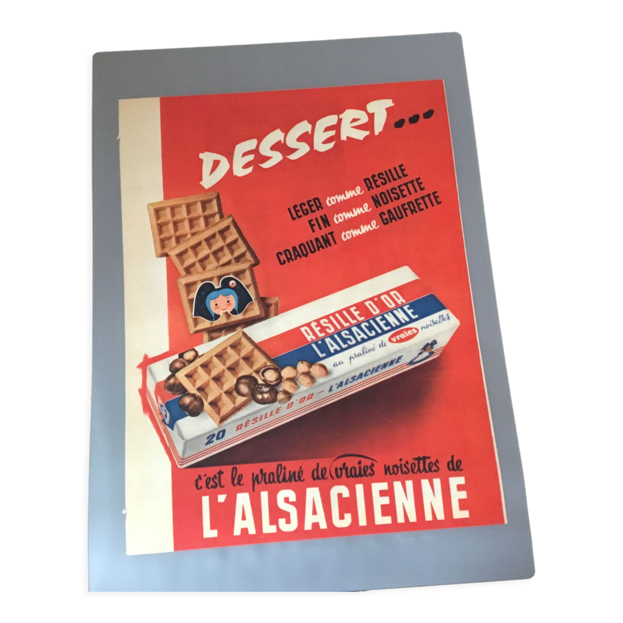 Vintage advertising to frame