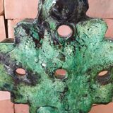 Tamegroute pottery candle holder