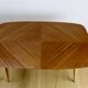 Scandinavian Swedish coffee table console 1970s - walnut