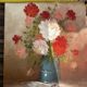 Robert Cox (1934 - 2001) - Still Life Painting Bouquet of Flowers