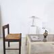 Vintage coffee table 1970s brushed metal smoked glass