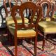 Suite de six chaises d’époque XIX eme en acajou