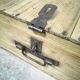 Caisse en bois brut