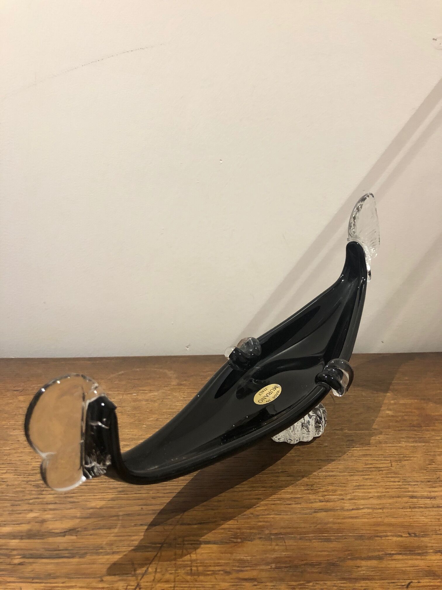 Murano gondola ashtray