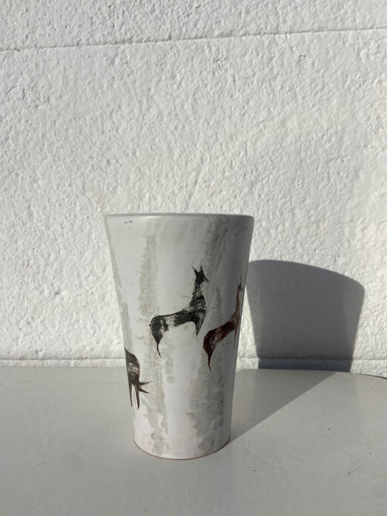 Ceramic vase, Austruy 60s