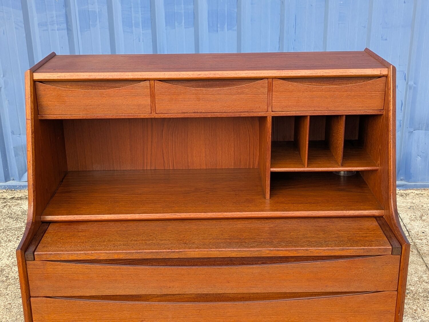Teak dressing table by Arne Vodder for Olholm Mobelfabrik, 1960