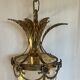Bronze and polished glass suspension circa 1900