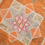3x13 vintage modern runner rug, 87x391cm