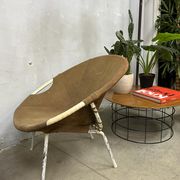 Vintage balloon chair easy chairs Lusch & Co beige