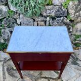 Small mahogany writing console from the Louis XVI period