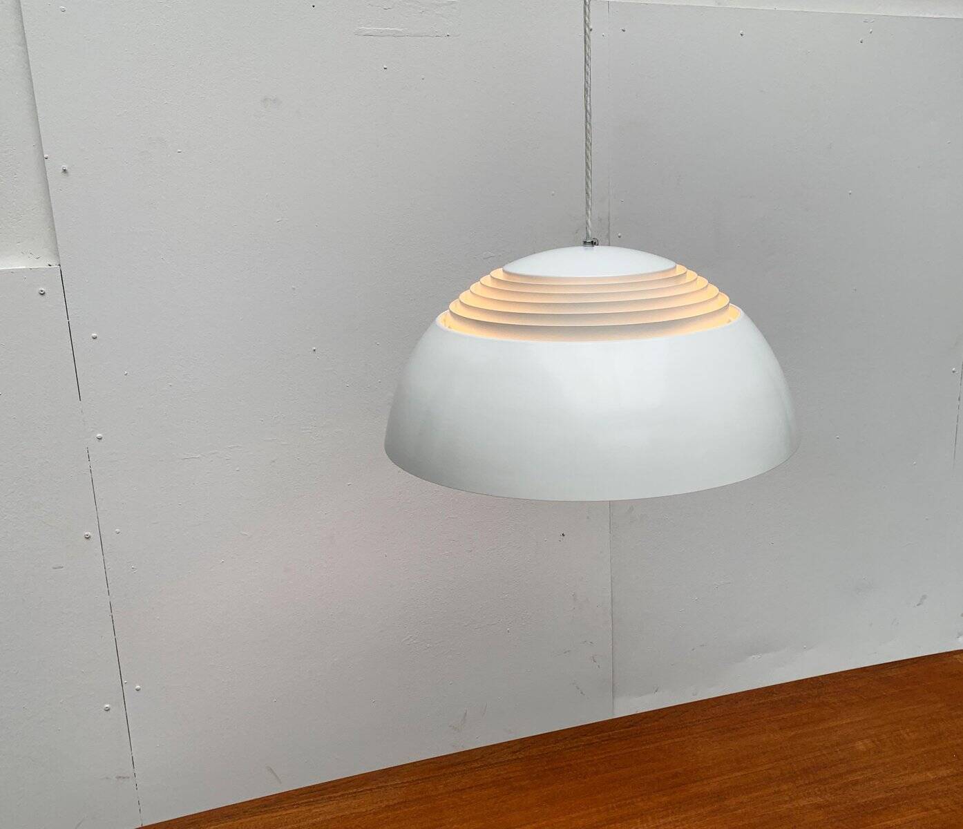 Mid-Century Danish AJ Royal 500 Suspension by Arne Jacobsen for Louis Poulsen