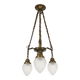 An Art Deco chandelier from the 1930s