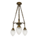 An Art Deco chandelier from the 1930s