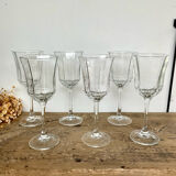 6 stemmed glasses "Octime" LUMINARC