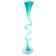Twisted green vase from the mid-century.