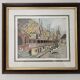 Tableau Ink and pastel - Beaune Hotel Dieu - E Poinet