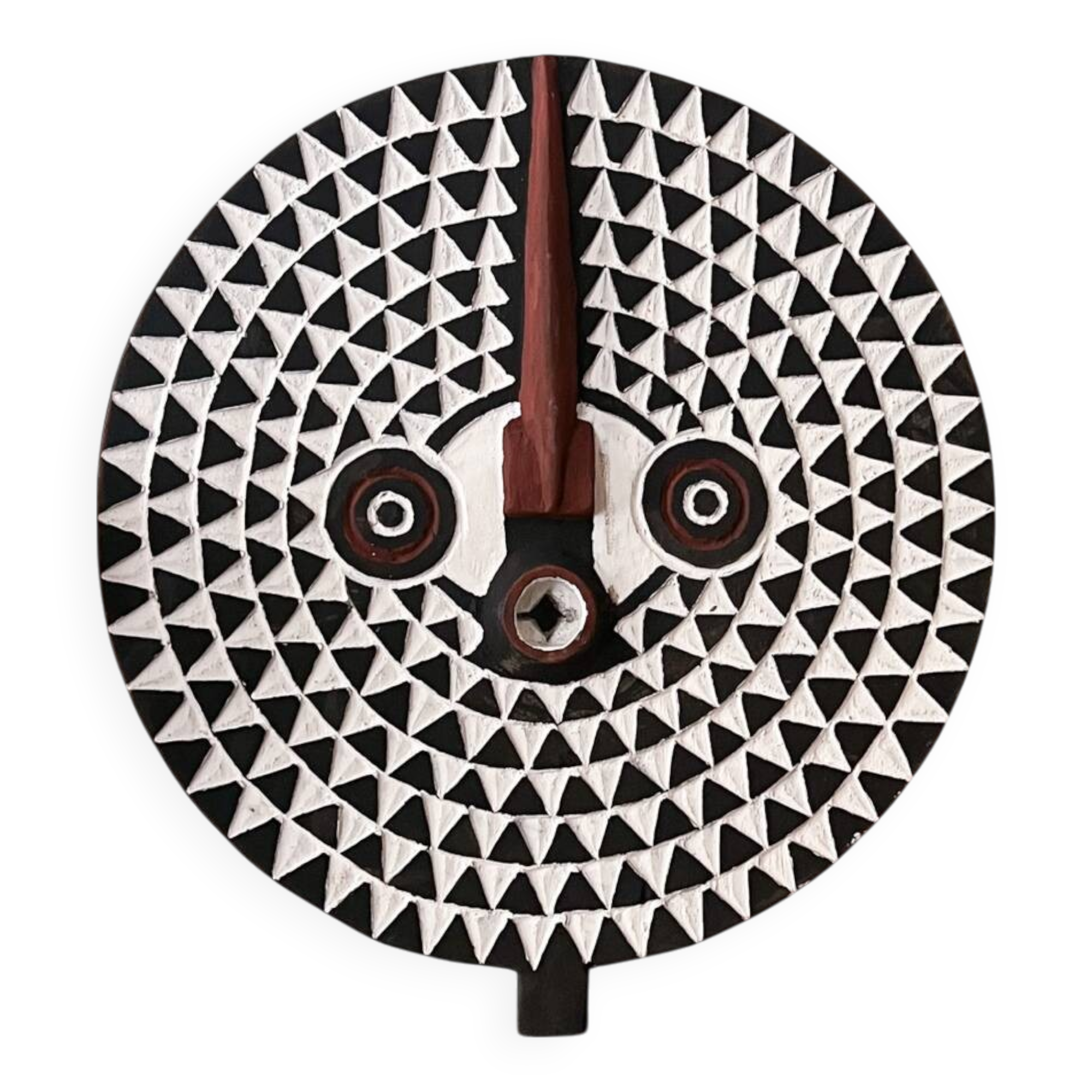 Wooden sun mask (Burkina Faso)