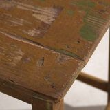 Antique square tables (c.1920). Set of 2 pieces no. 5